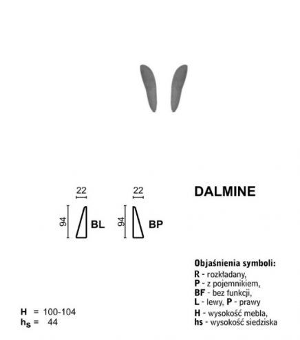 SOFA DALMINE - ZESTAW MODUŁOWY - obrazek 4